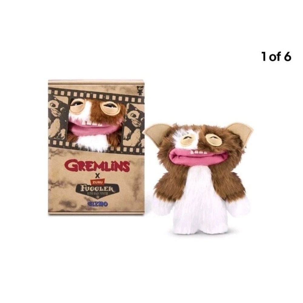 Zuru Fuggler Gremlins Gizmo and Stripe Plush Set Funny Ugly Monster New In Box - Picture 3 of 5